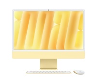 iMac Apple iMac 24" écran rétina 4,5K 256 Go SSD 16 Go RAM Puce M4 CPU 8 cœurs GPU 8 cœurs Jaune