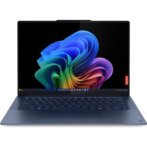 PC portable Lenovo Yoga Slim 7 14Q8X9 14,5" OLED 90 Hz Copilot+ Snapdragon X Elite 32 Go RAM 1 To SSD Tactile Bleu cosmique