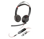 Casque PC Poly VOYAGER BLACKWIRE 5220 STEREO + ADAPT USB-C/A