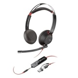 Casque PC Poly VOYAGER BLACKWIRE 5220 STEREO + ADAPT USB-C/A
