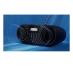 Radio Philips FM TAZ5000 avec Lecteur CD Noir