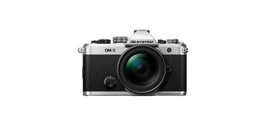 Appareil photo hybride Om System OM-3 12-45 KIT SILVER