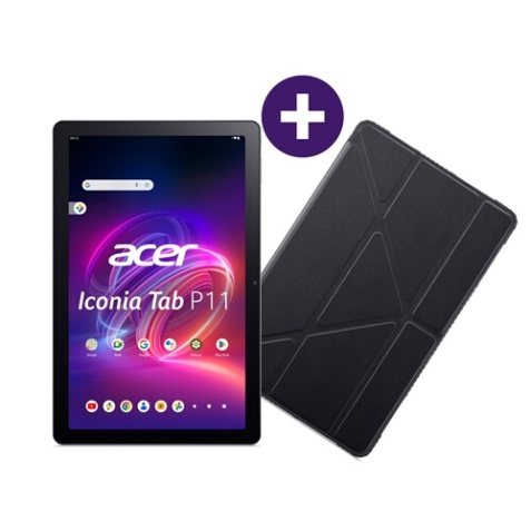 Tablette tactile Acer Iconia Tab P11 11" Wifi 8Go 256 Go Noir + Etui de protection