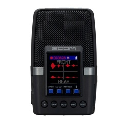 Dictaphone Zoom H2essential - Enregistreur 4 pistes 32 bits a virgule flottante - 360 - noir