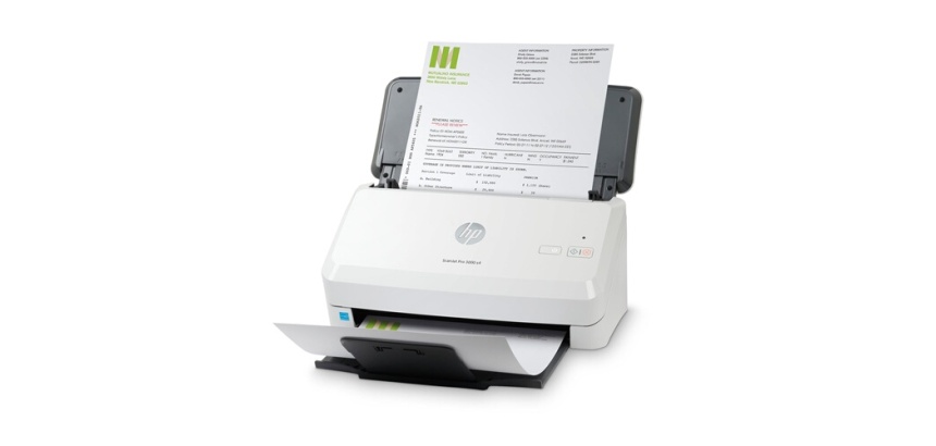 Scanner Hp Scanjet Pro 3000 s4 a defilement, recto verso en un seul passage