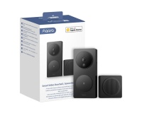 Visiophone Aqara Sonnette Vidéo Intelligente G4 Wifi - Noir