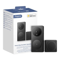 Visiophone Aqara Sonnette Vidéo Intelligente G4 Wifi - Noir
