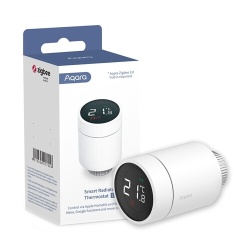Thermostat connecté Aqara Tête Thermostatique Intelligente E1, Nécessite Zigbee Hub 3.0