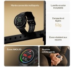 Montre connectée Polar Vantage M3 44 mm Bluetooth Noir avec bracelet silicone Noir