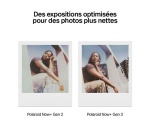Appareil photo instantané Polaroid Now+ Generation 3 - Noir