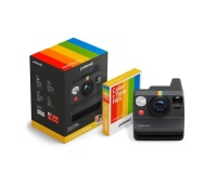 Appareil photo instantané Polaroid Now + Pack de films (8 photos) - Noir