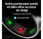 Accessoires bracelet et montre connectée Samsung Bague Galaxy Ring noire taille 8