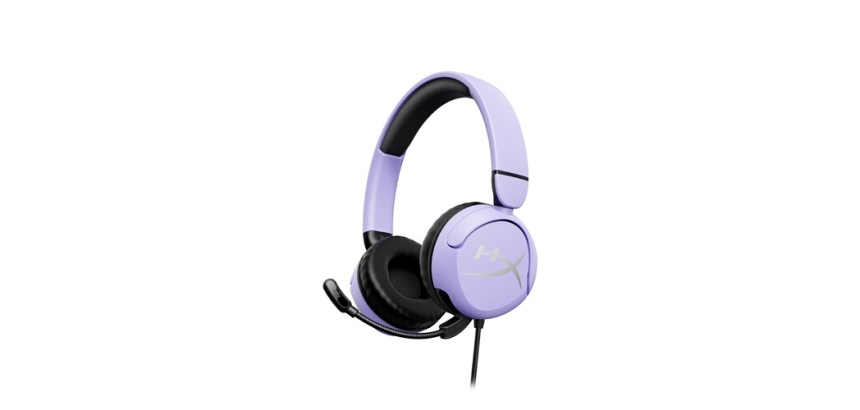 Casque PC Hyper X Cloud Mini - Casque gaming pour enfant (lavande)