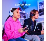 Casque PC Hyper X Cloud Mini - Casque gaming pour enfant (noir)
