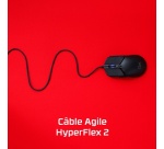 Souris Hyper X Souris gaming Pulsefire Haste 2 Noir
