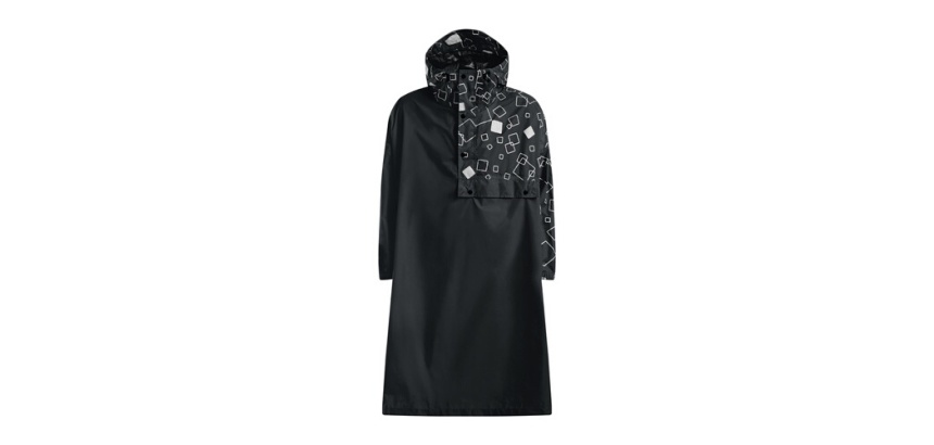 Veste imperméable et anti-pluie Urban Circus PONCHO ESSENTIEL NOIR
