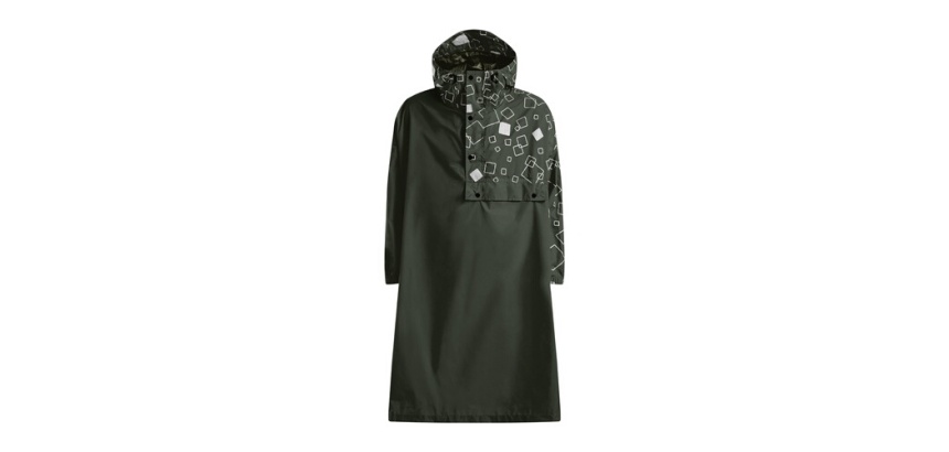 Veste imperméable et anti-pluie Urban Circus PONCHO ESSENTIEL KAKI