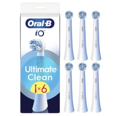 Brossette dentaire Oral B iO Ultimate Clean Blanche X6