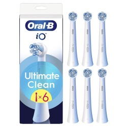 Brossette dentaire Oral B iO Ultimate Clean Blanche X6