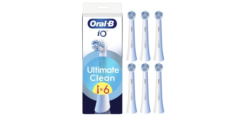 Brossette dentaire Oral B iO Ultimate Clean Blanche X6