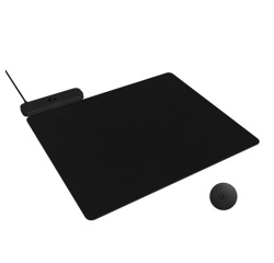 Tapis de souris Logitech G POWERPLAY 2, tapis de souris de charge sans fil pour souris gaming Logitech G compatible, 34,5 X 28,4 cm (13,5 x 11,2 pouces), hauteur 3,5 mm, pour PC/Mac - Noir
