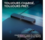 Tapis de souris Logitech G POWERPLAY 2, tapis de souris de charge sans fil pour souris gaming Logitech G compatible, 34,5 X 28,4 cm (13,5 x 11,2 pouces), hauteur 3,5 mm, pour PC/Mac - Noir
