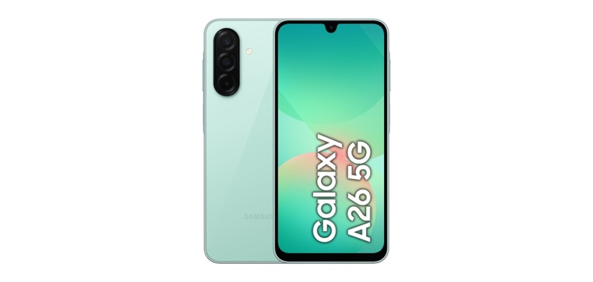 Smartphone Samsung Galaxy A26 5G IA 128 GB Vert d''eau