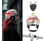 Casque vélo Casr GLOW AVEC LED ET VISIERE ROSE - M
