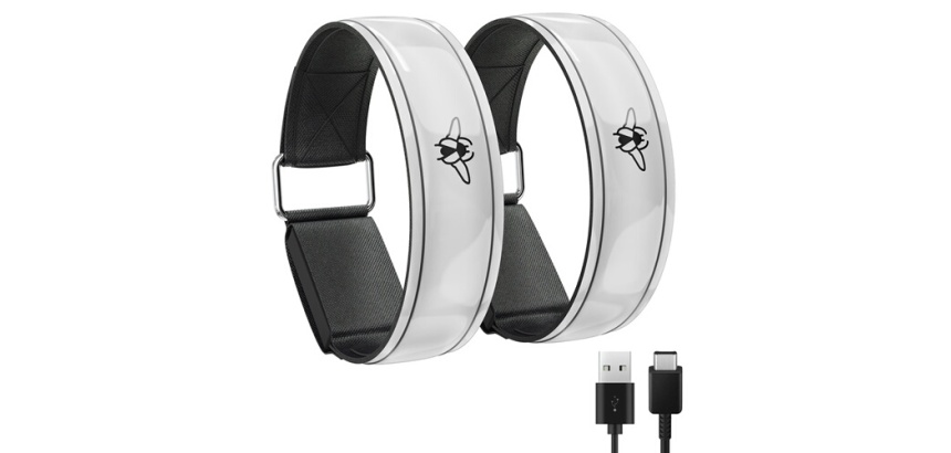 Divers accessoires mobilité Casr Band Led rechargeable Pack de 2