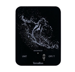 Balance de cuisine Terraillon Aqua Resist Noir