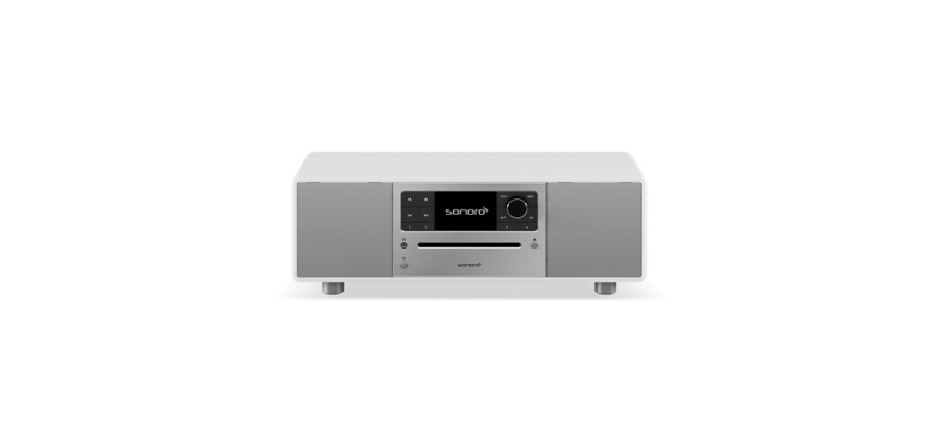 Chaine HiFi Sonoro Prestige Blanc brillant et Argent