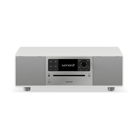Chaine HiFi Sonoro Prestige Blanc brillant et Argent