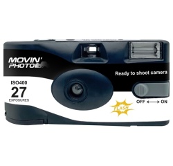 Appareil photo jetable Movin Photo jetable 27 photos noir et blanc