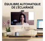 Webcam Logitech Brio 100 Full HD avec confidentialité, Correction automatique de l''éclairage, USB-A - Graphite