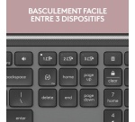 Clavier Logitech Signature Slim K950, sans fil- Graphite