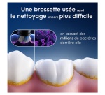 Brossette dentaire Oral B iO Radiant White Noire X3