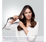 Brosse coiffante Calor Brosse vapeur reparatrice cheveux Hair Therapist CF9940C0