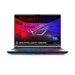 PC portable Asus Gaming ROG STRIX-G16-G615LR-DRS5090W 16" 2.5K 240 Hz Intel Core Ultra 9 32 Go RAM 1 To SSD Nvidia GeForce RTX 5070 Ti Gris éclipse