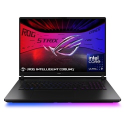 PC portable Asus Gaming ROG SCAR18-G835LR-DRSA051W 18" 2.5K 240 Hz Intel Core Ultra 9 32 Go RAM 1 To SSD Nvidia GeForce RTX 5070 Ti Noir