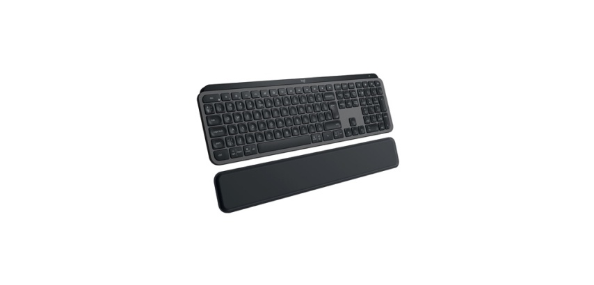 Clavier Logitech MX Keys S Plus - Sans Fil Performant avec Repose Poignet QWERTY