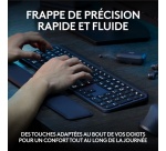 Clavier Logitech MX Keys S Plus - Sans Fil Performant avec Repose Poignet QWERTY