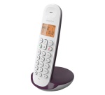 Téléphone sans fil Logicom DECT ILOA 150 SOLO AUBERGINE SANS REPONDEUR