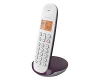 Téléphone sans fil Logicom DECT ILOA 150 SOLO AUBERGINE SANS REPONDEUR