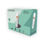Téléphone sans fil Logicom DECT ILOA 150 SOLO AUBERGINE SANS REPONDEUR