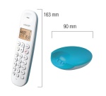 Téléphone sans fil Logicom DECT ILOA 150 SOLO turquoise SANS REPONDEUR