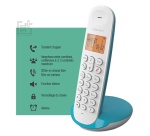 Téléphone sans fil Logicom DECT ILOA 150 SOLO turquoise SANS REPONDEUR