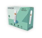 Téléphone sans fil Logicom DECT ILOA 150 SOLO turquoise SANS REPONDEUR