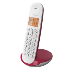 Téléphone sans fil Logicom DECT ILOA 150 SOLO framboise SANS REPONDEUR