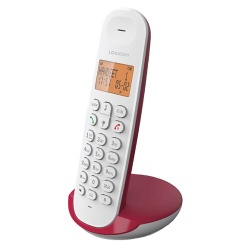 Téléphone sans fil Logicom DECT ILOA 150 SOLO framboise SANS REPONDEUR