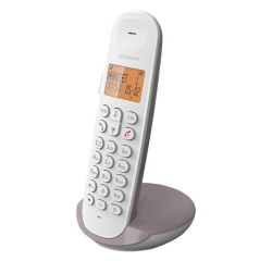 Téléphone sans fil Logicom DECT ILOA 150 SOLO TAUPE SANS REPONDEUR